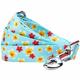 Tropical Plumeria Flower Dog Leash