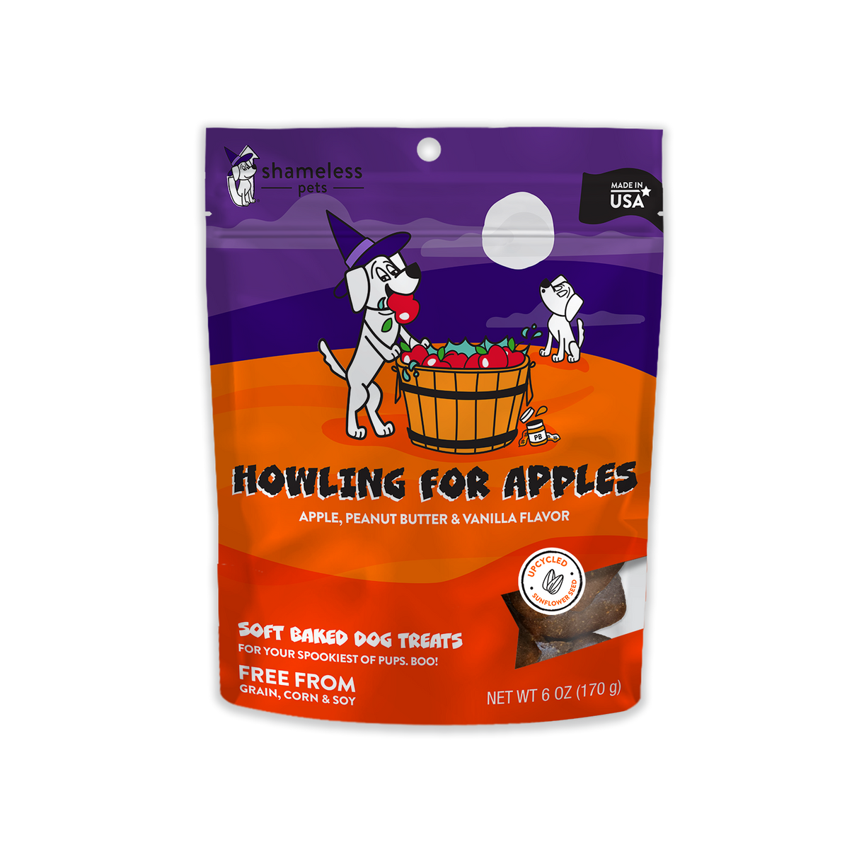 Halloween: Howling for Apples Soft-Baked Dog Treats