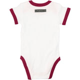 Run The House - Burgundy Trimmed Bodysuit