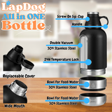 Lapdog All In One Travel Bottle w/Neoprene bag