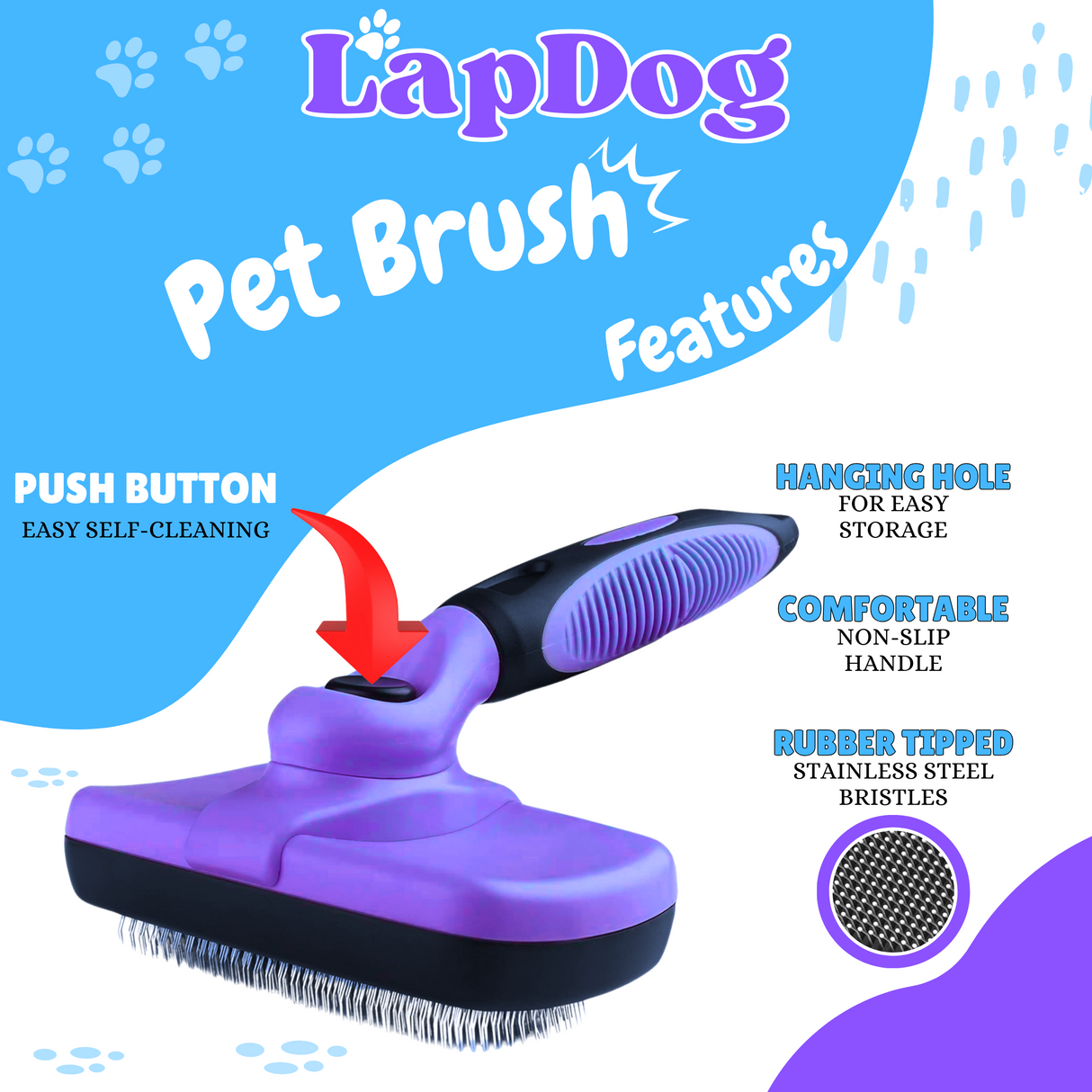 Lapdog Pet Brush