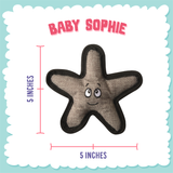 Baby Sophie (the Starfish) Dog Toy