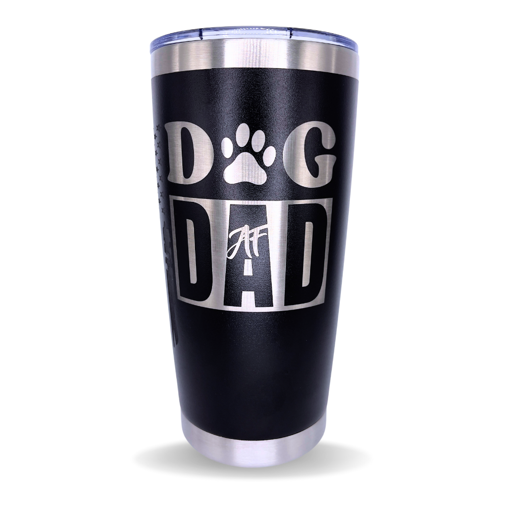 Tumbler 20oz Dog Dad AF