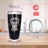 Tumbler 20 oz Lapdog Latte Frenchie