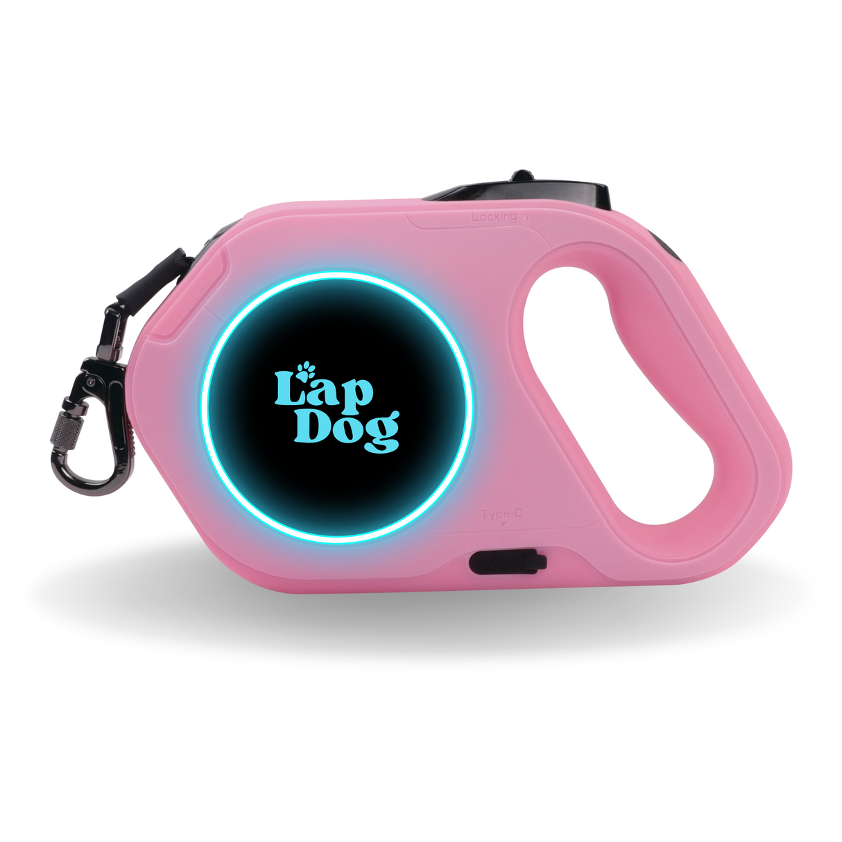 LED Retractable Dog Leash with Flashlight