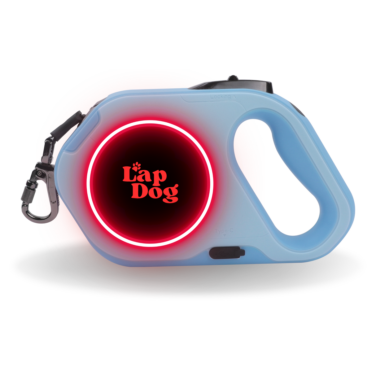 LED Retractable Dog Leash with Flashlight