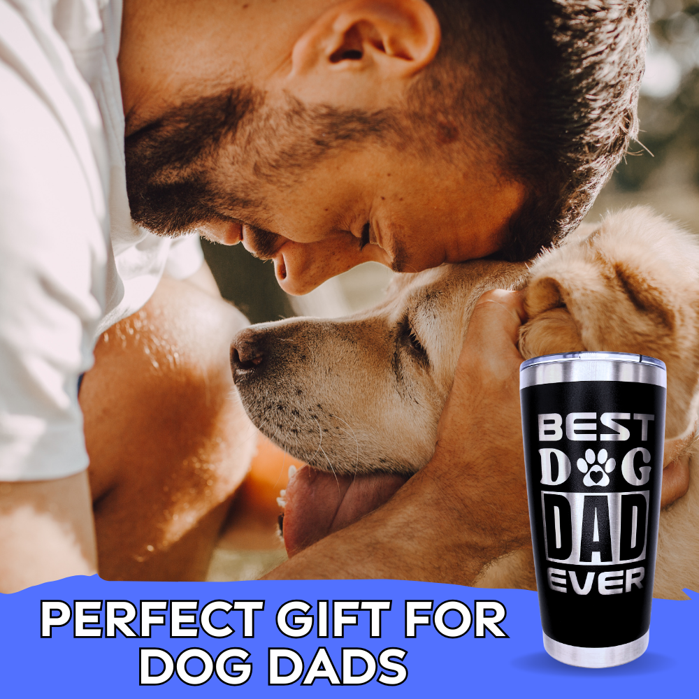 Tumbler 20 oz Best Dog Dad Ever