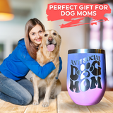 Wine Tumbler Anti-Social Dog Mom