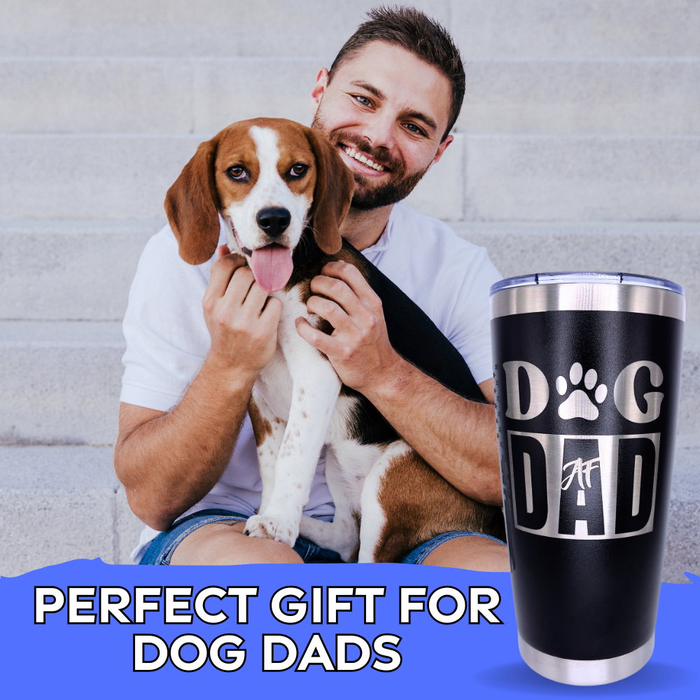 Tumbler 20oz Dog Dad AF