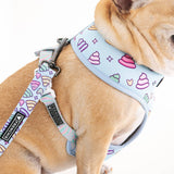 Frenchie Duo Reversible Harness - Ohh Sh*t