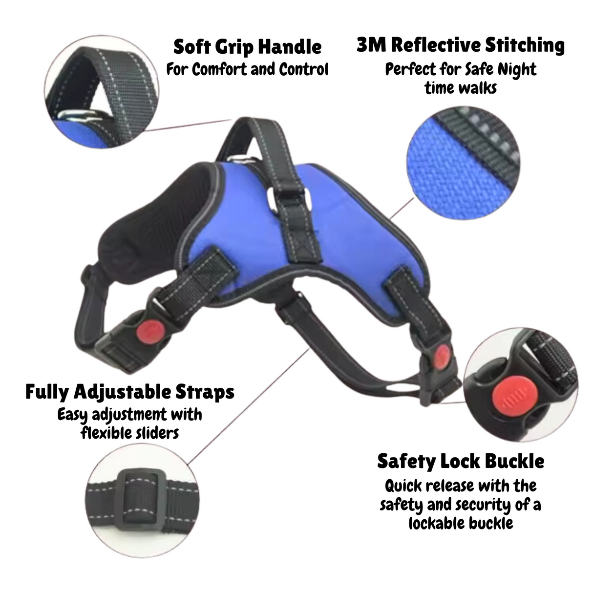 Lapdog Adjustable Harness