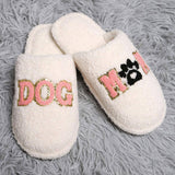 Dog Mom Soft Home Indoor Floor Slippers