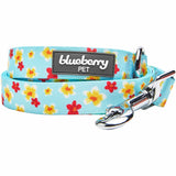 Tropical Plumeria Flower Dog Leash