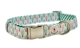 Pickleball Dog Collar White/Multi