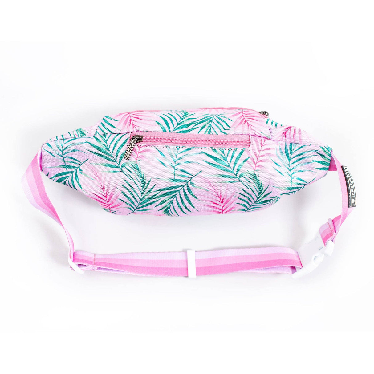 Frenchie Fanny Pack - Pink Palms