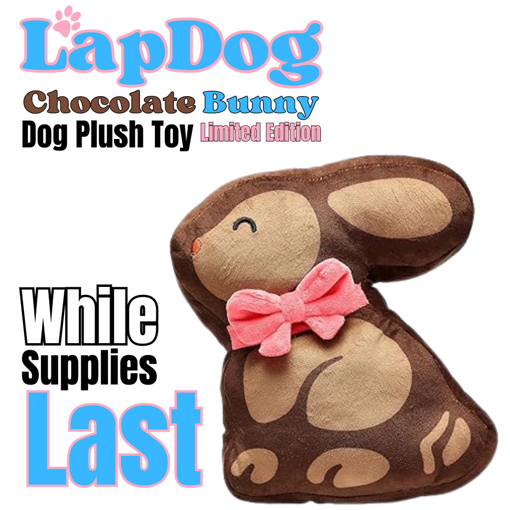 Chocolate Bunny Dog Toy