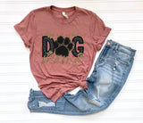 Dog Mama T-shirt or Crop Top