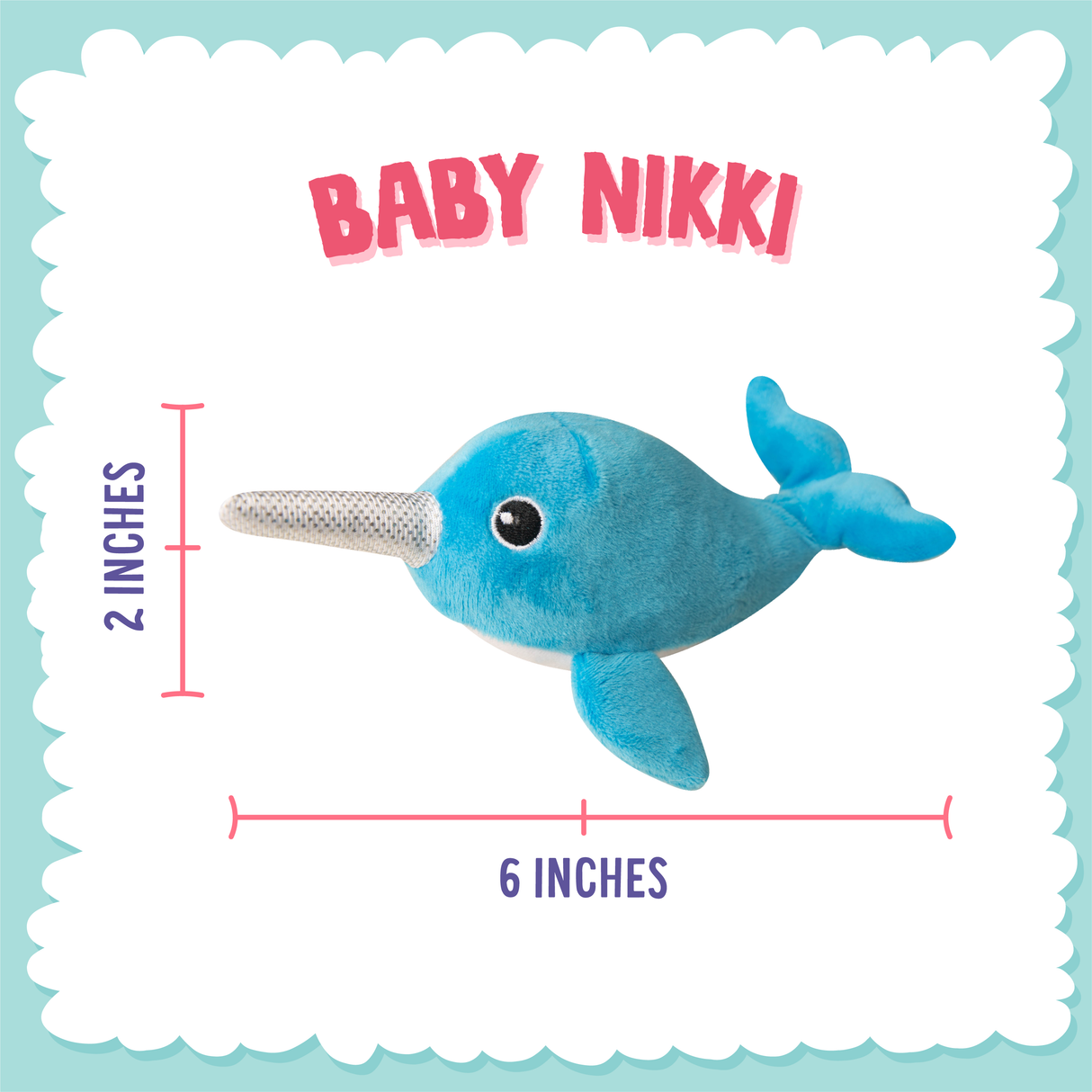 Baby Nikki (the Narwhal)