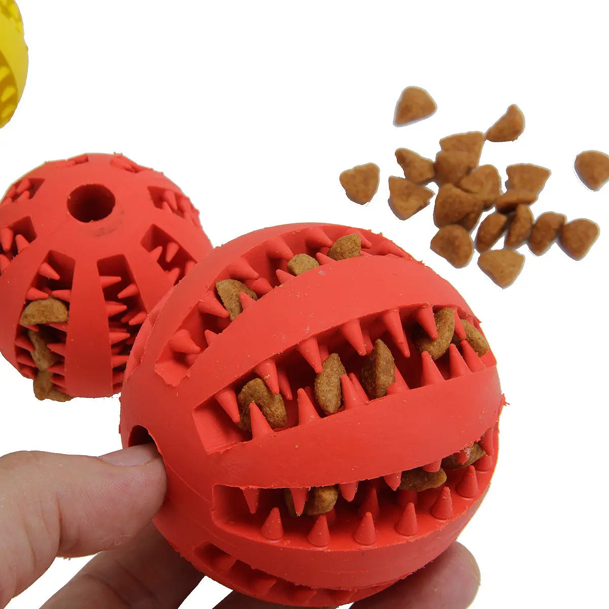 2 Pack Treat holding Toy Ball