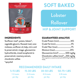 Lobster Rollover Soft Baked Dog Treats