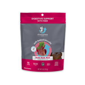 Duck Duck Beet Soft Baked Dog Treats