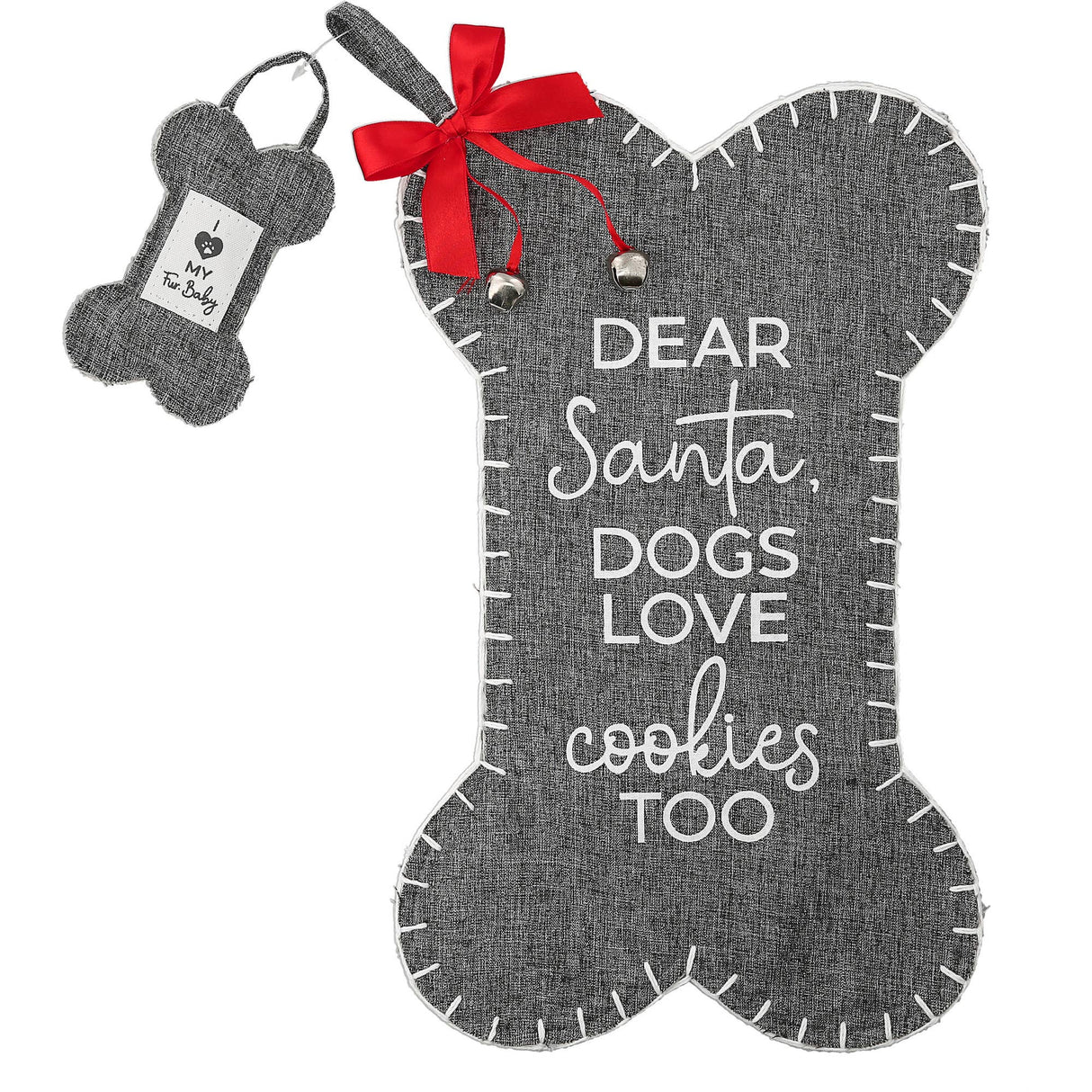 Dogs Stocking with Mini Ornament