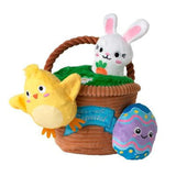 Easter Basket Egg Hunt and Seek Plush Dog Toys