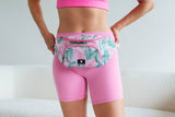 Frenchie Fanny Pack - Pink Palms