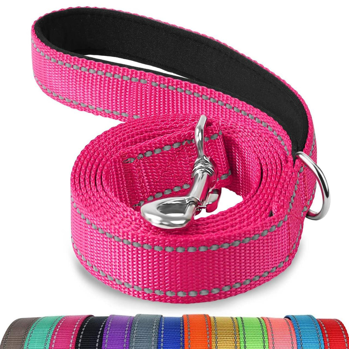 Lapdog Nylon Leash w/neoprene lined handle