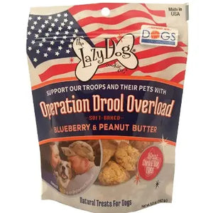 Operation Drool Overload Blueberry/Pb treats