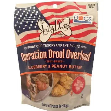 Operation Drool Overload Blueberry/Pb treats