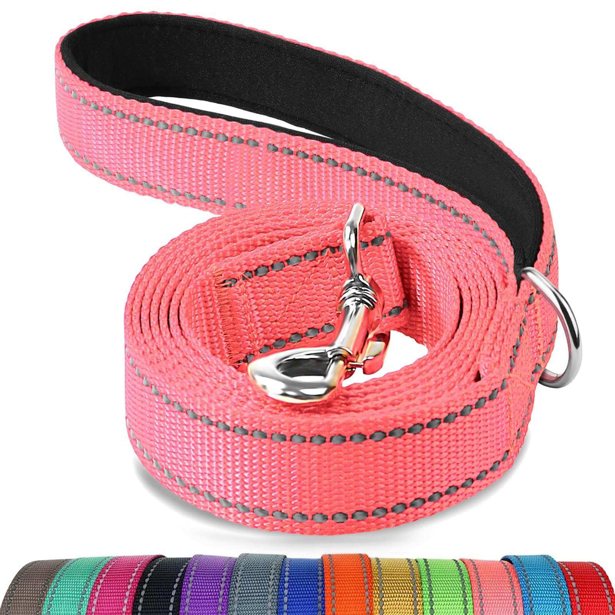 Lapdog Nylon Leash w/neoprene lined handle