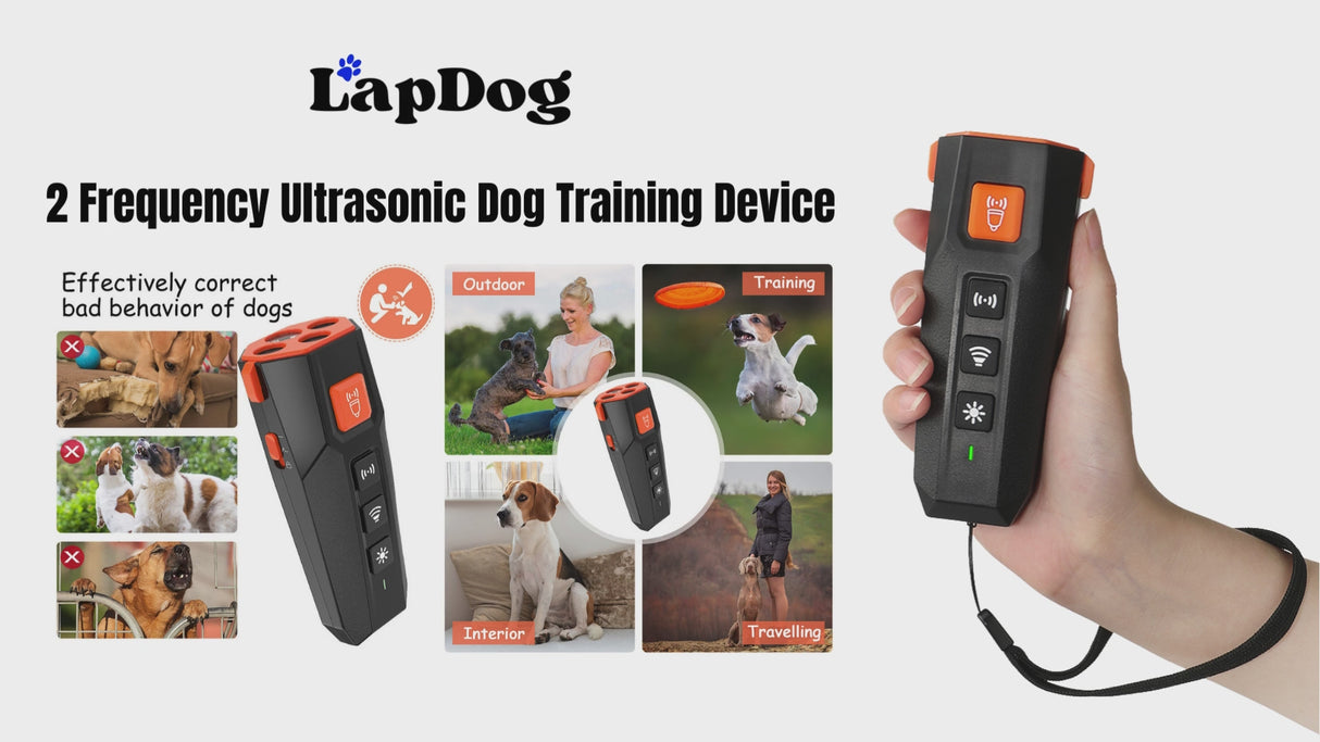 Handheld Bark Deterrent Dog Trainer